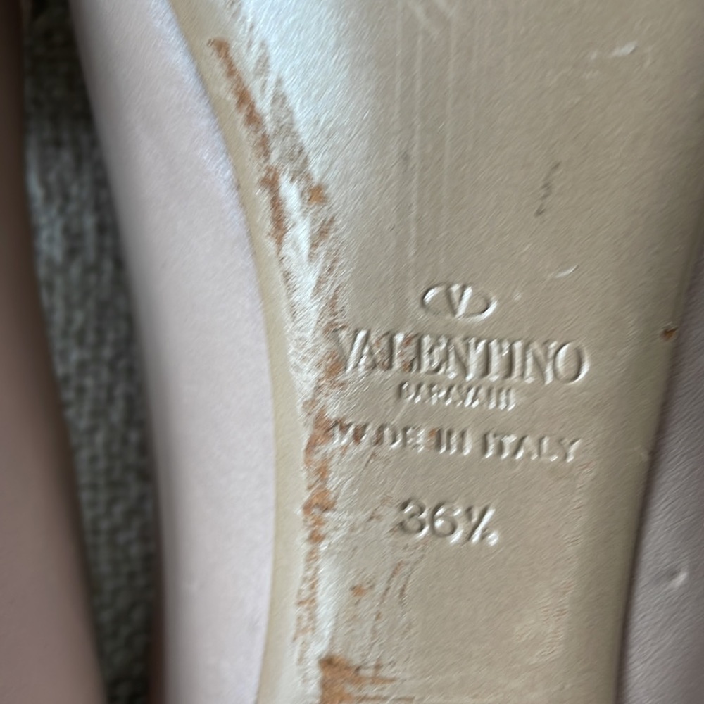 Valentino Rockstud peep toe heels - Picture 7 of 12